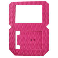 Laternenrohling 5er Pack pink aus Wellpappe