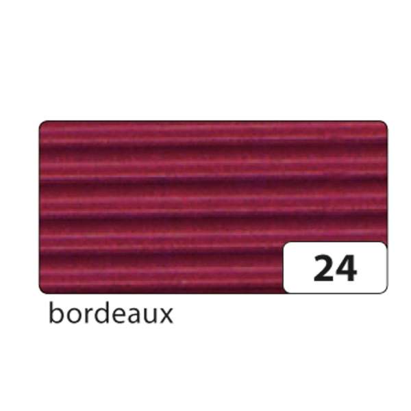Wellpappe bordeaux, 10er Pack, 50 x 70 cm