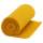 Filzband, Topfband, gelb 5mm dick, 15 cm breit, 1 m lang, aus Schafschurwolle