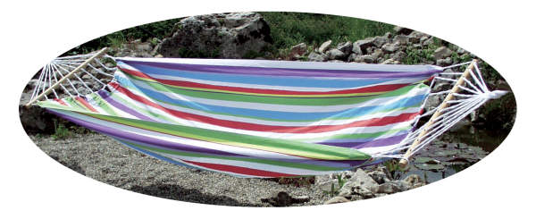 Hängematte, ca. 2,30 x 1,30 aus Polyester