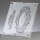 Reliefform Ornamente, 2-teilig h 13 + 18 cm
