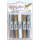 Glitterpulver gold/silber/weiß, 5 Tuben je 14 g