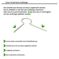 Drahtaufhänger 25 Stück aus Draht für...