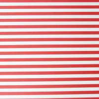 Fotokarton Streifen rot/weiß 50x70 cm, 10 Bogen