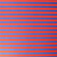 Fotokarton Streifen rot/blau 50x70 cm, 10 Bogen