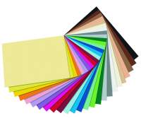 Riesen Tonpapierblock, 50 Blatt, 25 Farben, 24 x 34 cm