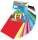 Riesen Tonpapierblock, 50 Blatt, 25 Farben, 24 x 34 cm