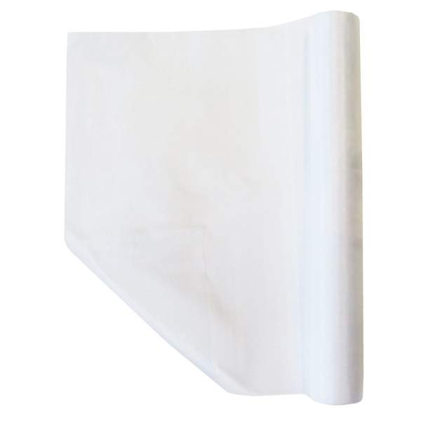 Tischband Organza Chiffon weiß 1 Rolle 36cm breit 9m lang